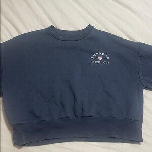 Blueish gray Empower With Love Sweatshirt